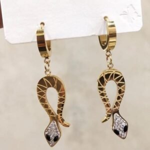 Snake earrings