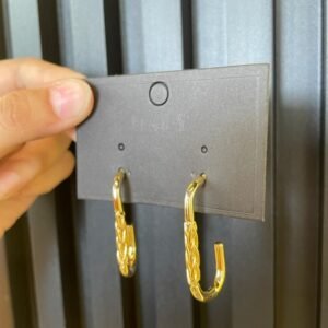 Hanging earrings