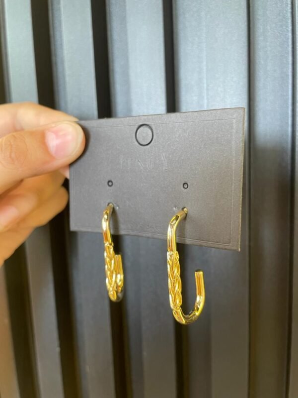 Hanging earrings