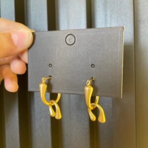 Hanging earrings
