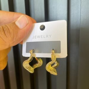 Hanging earrings